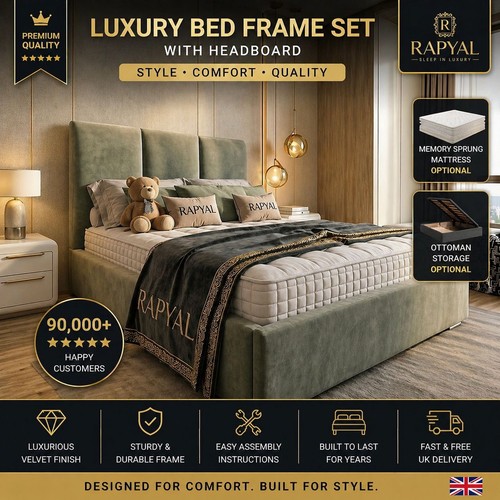 Ottoman storage bed - storage, panel