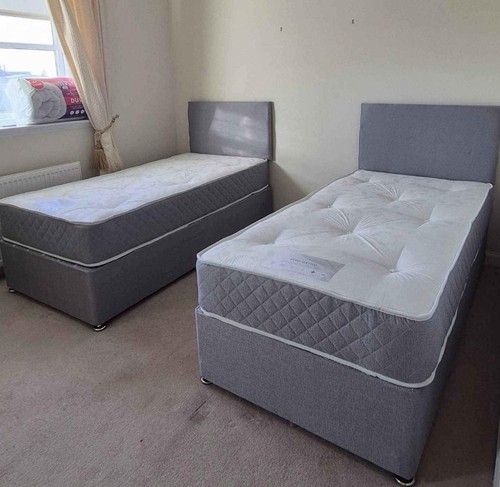 Brand new single divan bed - brand,