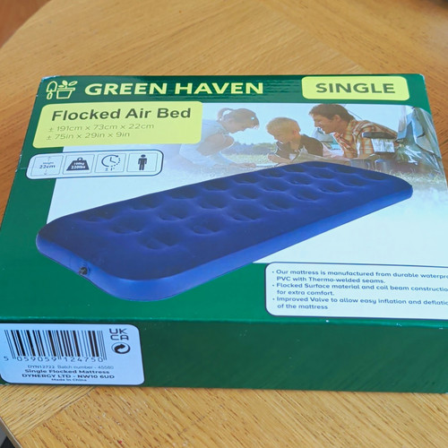 Green haven flocked - green,