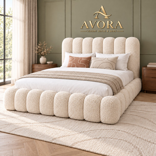 Upholstered cloud boucle teddy - boucle,
