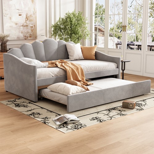 Upholstered bed 3ft - bed,