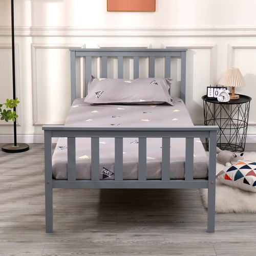 Single bed pine frame 3ft - pine,