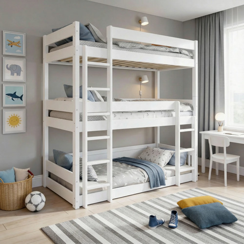 Triple bunk beds kids - triple,