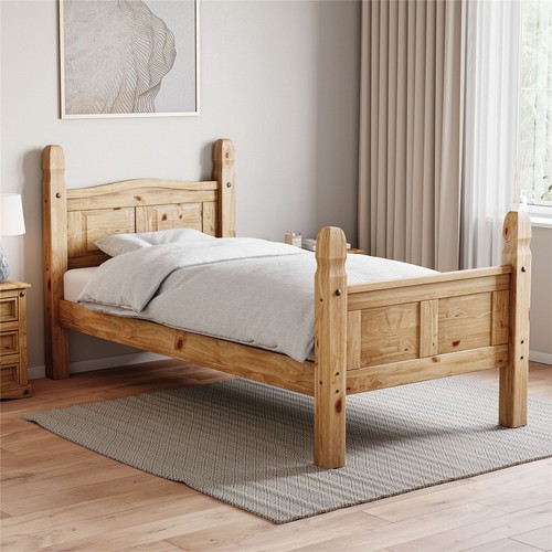 Corona single bed 3ft - bed, high