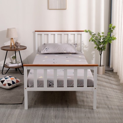 Single bed pine - pine, frame