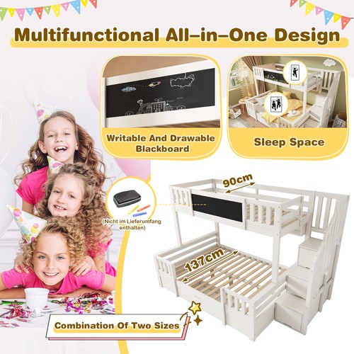 Bunk beds for kids staircase - bunk,