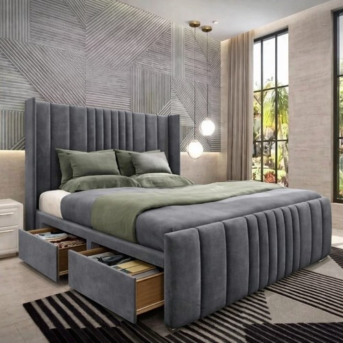 Divan bed with - , mattress