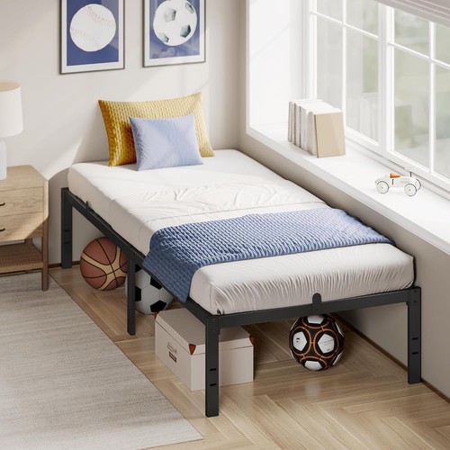 Single steel bed - single,
