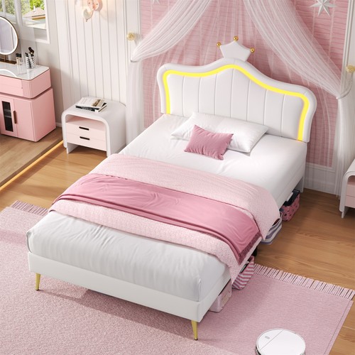 3ft single upholstered bed - single,