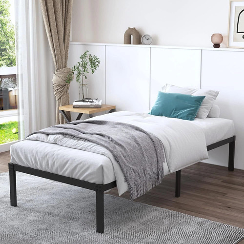 Strong single bed - 3ft, metal