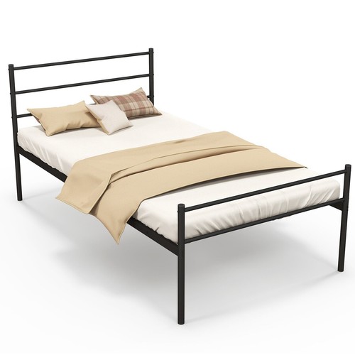 3ft single metal bed frame - metal,