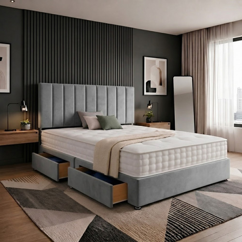 Reinforced divan bed memory - reinforced,