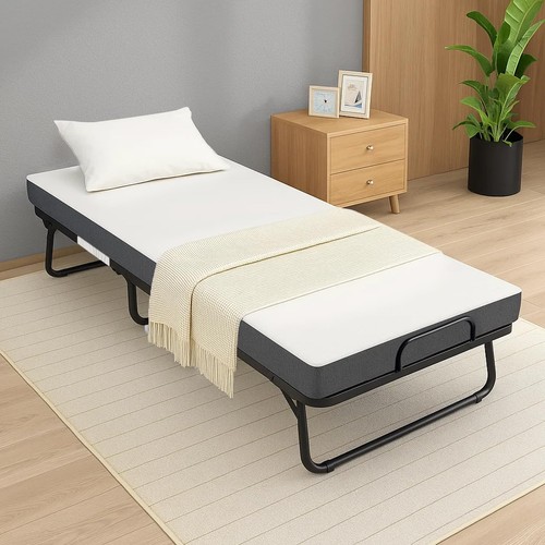 Folding bed with - folding, memory