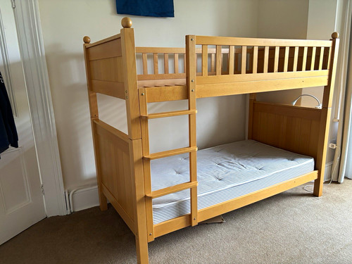 Aspace classic wooden bunk bed - classic,