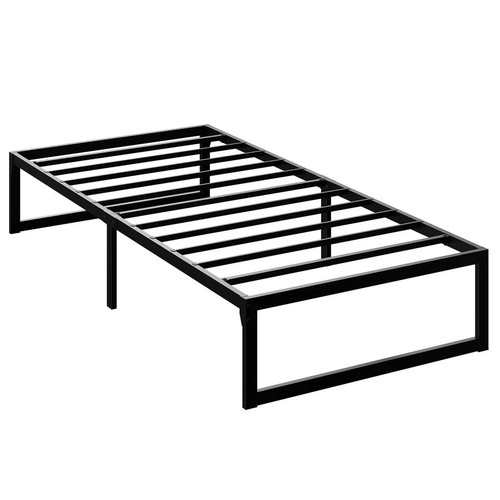 Homcom 3ft single bed frame - bed,