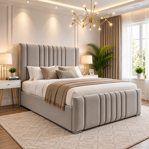 Luxury linestyle bed - luxury, frame