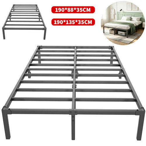 Single double metal - beds, frame