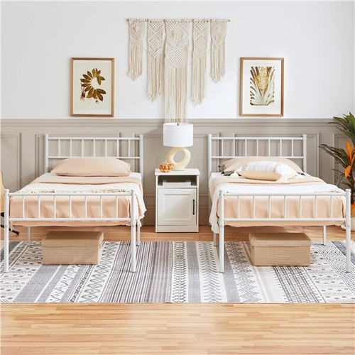 Single double metal - metal, bed