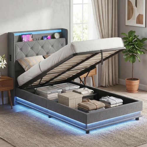 3ft single bed frame ottoman - 3ft,