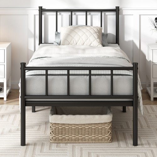 Metal bed frame headboard - metal,
