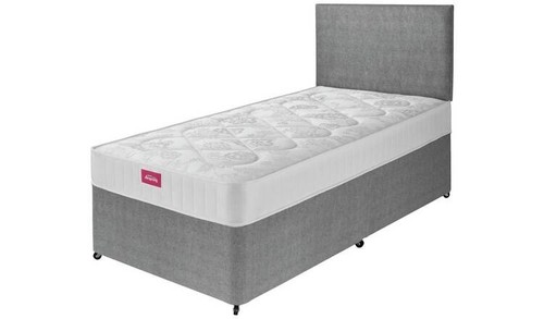 Single 3ft grey fabric - 3ft,